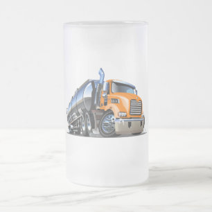 Taza De Cristal Esmerilado camión personalizado