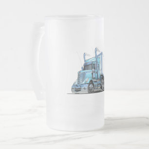 Taza De Cristal Esmerilado camión personalizado