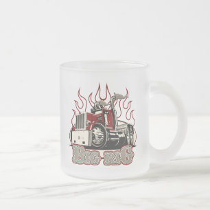 Taza De Cristal Esmerilado camión personalizado