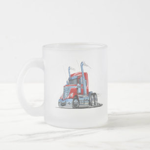 Taza De Cristal Esmerilado camión personalizado