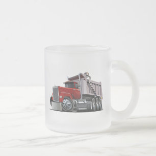 Taza De Cristal Esmerilado camión personalizado