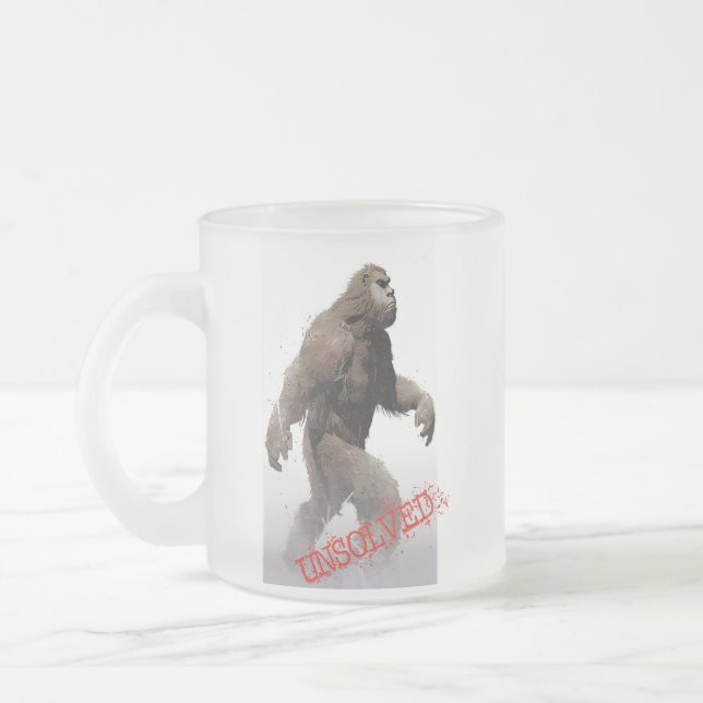 Taza De Cristal Esmerilado Camisa Grande (Izquierda)