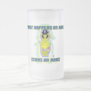 Taza De Cristal Esmerilado Camiseta extranjera de Albert