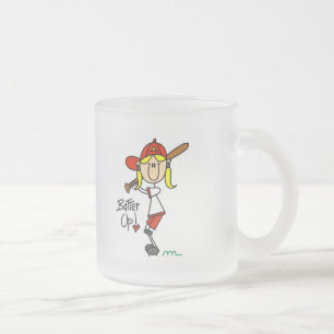 Taza De Cristal Esmerilado Camisetas de béisbol y regalos Listos para batear