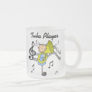 Taza De Cristal Esmerilado Camisetas y regalos de chica figura de palo que to