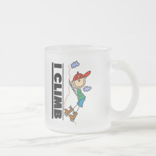 Taza De Cristal Esmerilado Camisetas y regalos de la escalada