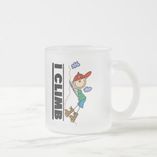 Taza De Cristal Esmerilado Camisetas y regalos de la escalada