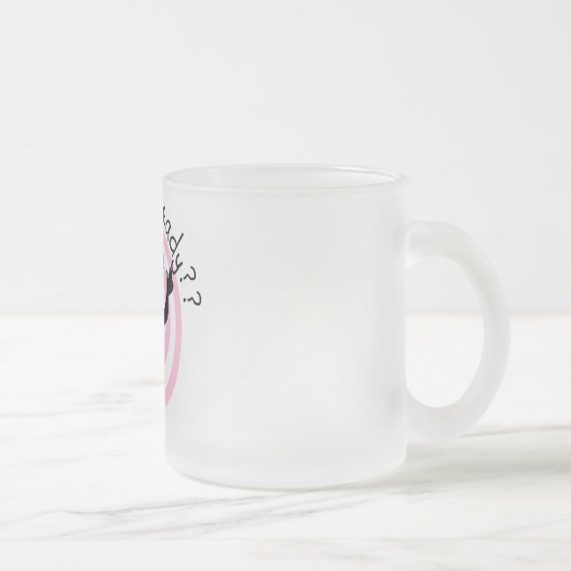 Taza De Cristal Esmerilado Camisetas y regalos del bucle temporal 50 ya (Derecha)