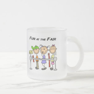 Taza De Cristal Esmerilado Camisetas y regalos divertidos de la feria