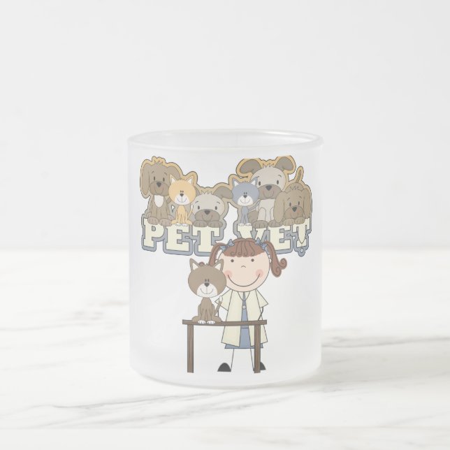 Taza De Cristal Esmerilado Camisetas y regalos femeninos triguenos del (Centro)