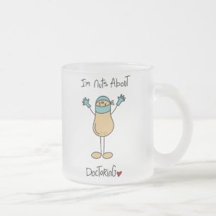 Taza De Cristal Esmerilado Camisetas y regalos locos por la medicina