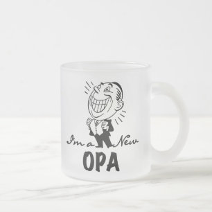 Taza De Cristal Esmerilado Camisetas y regalos nuevos y sonrientes