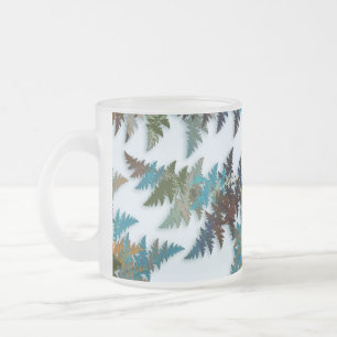 Taza De Cristal Esmerilado Camuflaje Ártico