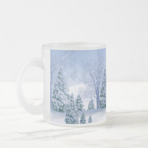 Taza De Cristal Esmerilado Canales De Cerveza Escarcha Fríos En Día Caliente