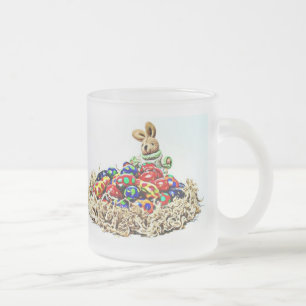 Taza De Cristal Esmerilado Candy Nest
