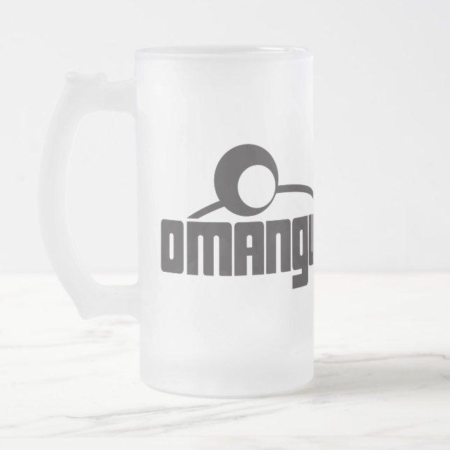 Taza De Cristal Esmerilado Caneca de vidro fosco (Izquierda)