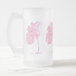 TAZA DE CRISTAL ESMERILADO CANECA DE VIDRO FOSCO