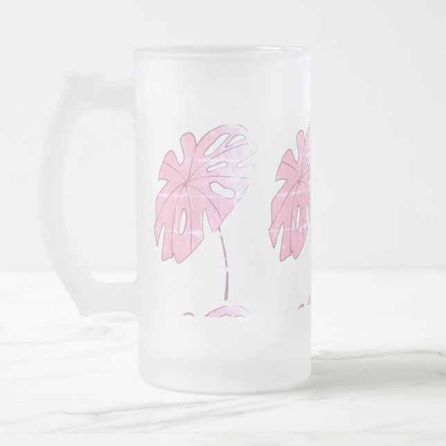 TAZA DE CRISTAL ESMERILADO CANECA DE VIDRO FOSCO (Izquierda)