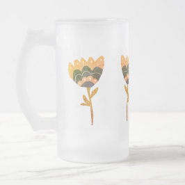 TAZA DE CRISTAL ESMERILADO CANECA VIDRO FOSCO