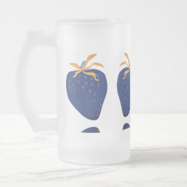 TAZA DE CRISTAL ESMERILADO CANECA VIDRO FOSCO - DESIGN ABSTRATO