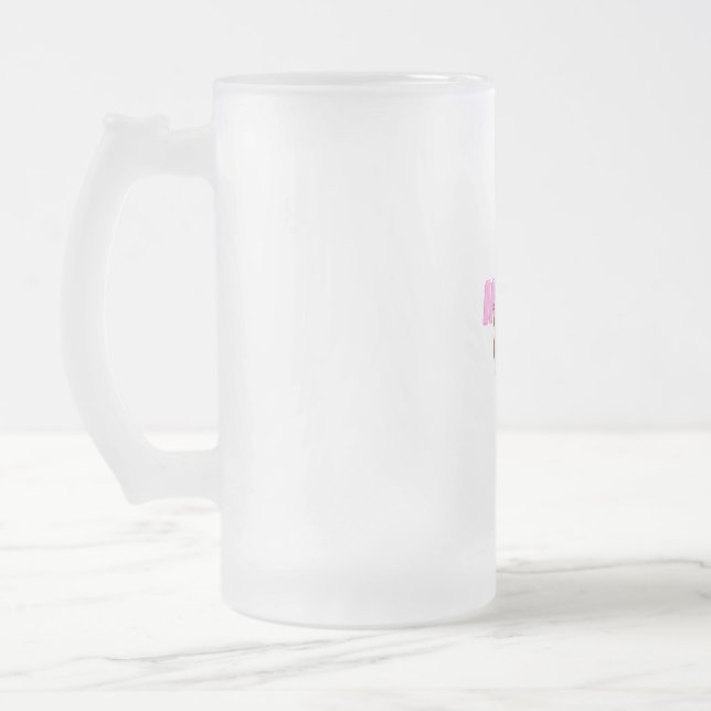 Taza De Cristal Esmerilado Capy Mug Acústico (Izquierda)