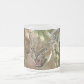 Taza De Cristal Esmerilado CaracalBCR060
