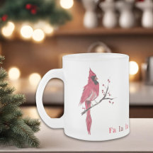 Cardenal de Navidad Minimalista Moderno