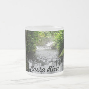 Taza De Cristal Esmerilado Cascada