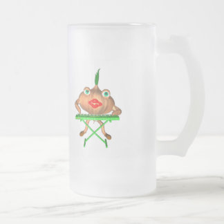 Taza De Cristal Esmerilado Cáscaras de la cebolla por Valxart-