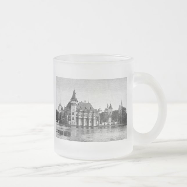 Taza De Cristal Esmerilado Castles Mug (Derecha)