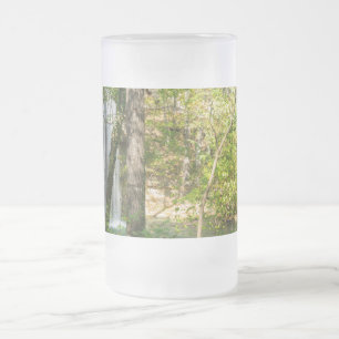 Taza De Cristal Esmerilado Cataratas ocultas Cerveza de vidrio escarcha