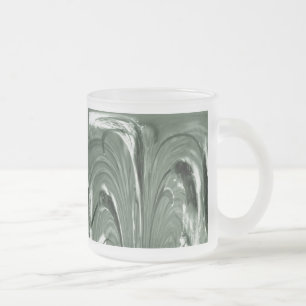 Taza De Cristal Esmerilado Cattails Glass Mug - Resumen
