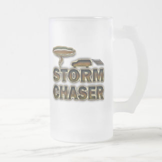 TAZA DE CRISTAL ESMERILADO CAZADOR DE LA TORMENTA