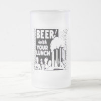 Cerveza con tu almuerzo