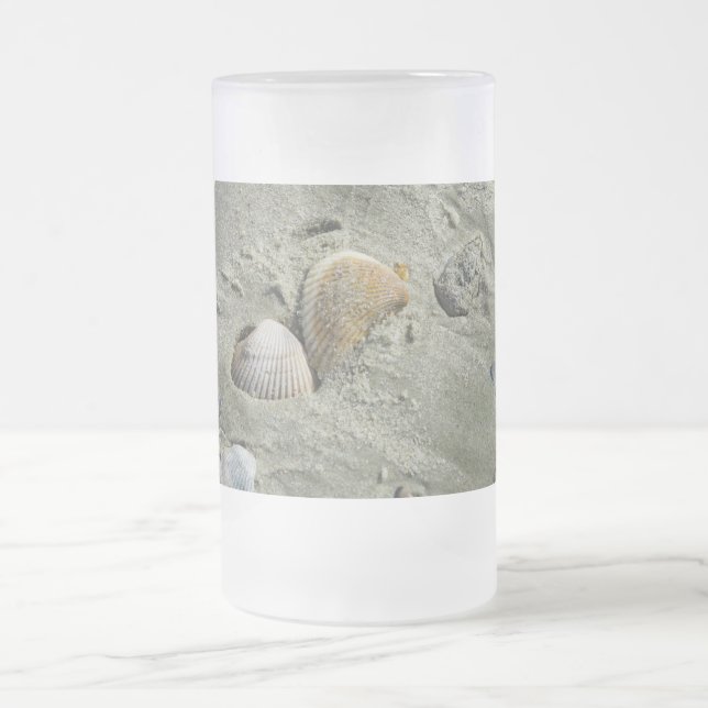 Taza De Cristal Esmerilado Cerveza De Cerveza De Vidrio Y Arena (Centro)