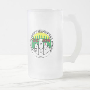 Taza De Cristal Esmerilado Cerveza del latín de UCEM