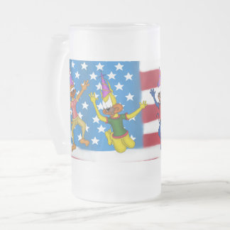 Taza De Cristal Esmerilado Cerveza escarcha