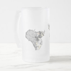 Taza De Cristal Esmerilado Cerveza escarcha: Sed como búfalo