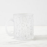 Taza De Cristal Esmerilado Chanukah<br><div class="desc">Chanukah se merece algo más,  ¡algo especial! Este diseño presenta una bonita,  simplista,  estética minimalista con un toque moderno y un estilo delicado. Celebra Chanukah con decoración coordinada y accesorios de regalo. ¡Haz de este año un Chanukah para recordar!</div>