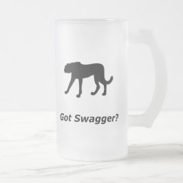 Taza De Cristal Esmerilado Cheetah Got Swagger