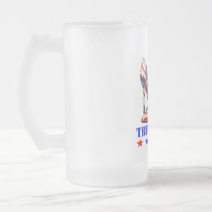 Taza De Cristal Esmerilado Chica DONALD TRUMP-TRUMP