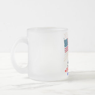 Taza De Cristal Esmerilado Chica DONALD TRUMP-TRUMP