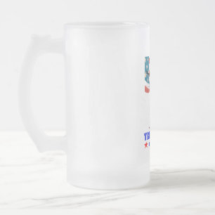 Taza De Cristal Esmerilado Chica DONALD TRUMP-TRUMP