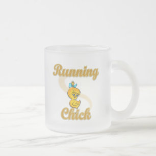 Taza De Cristal Esmerilado Chick en ejecución