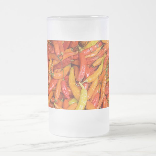 Taza De Cristal Esmerilado Chili (Centro)