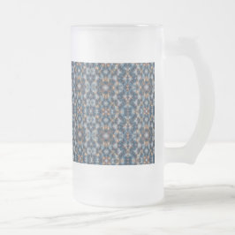 Taza De Cristal Esmerilado Chill Blue Vibes