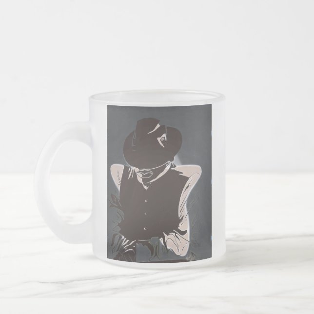 Taza De Cristal Esmerilado CHOSEN - Mug (Izquierda)