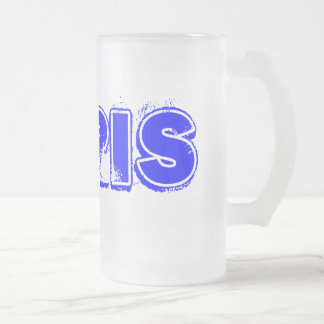 Taza De Cristal Esmerilado Chris