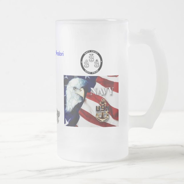 Taza De Cristal Esmerilado Chris (Derecha)