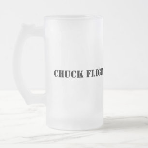 Taza De Cristal Esmerilado Chuck it Up 